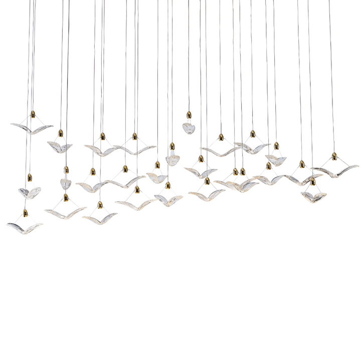 Heavenly Flock Double Height Chandelier | Ivanka Lumiere