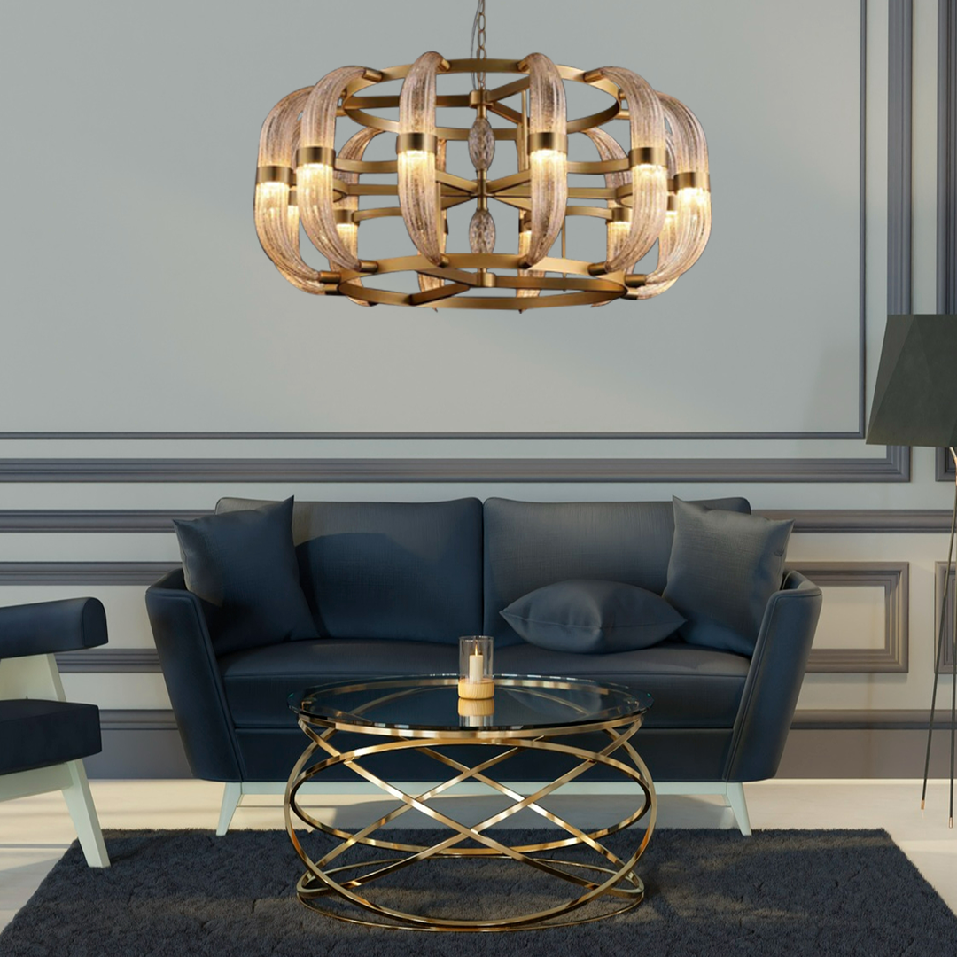 Good to glow round chandelier | ivanka lumiere