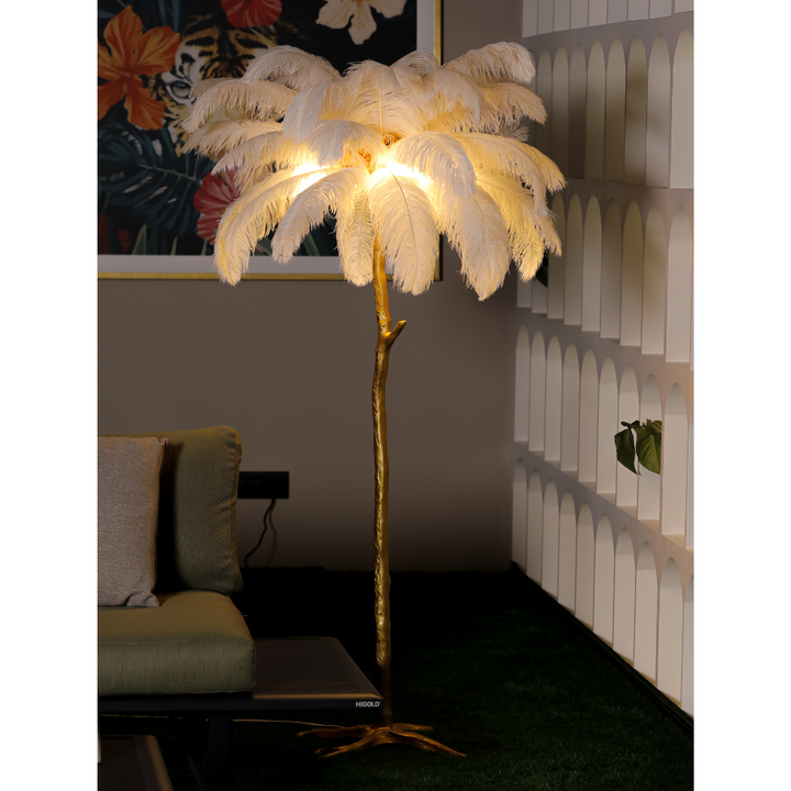 Feather Floor Lamp | Ivanka Lumiere