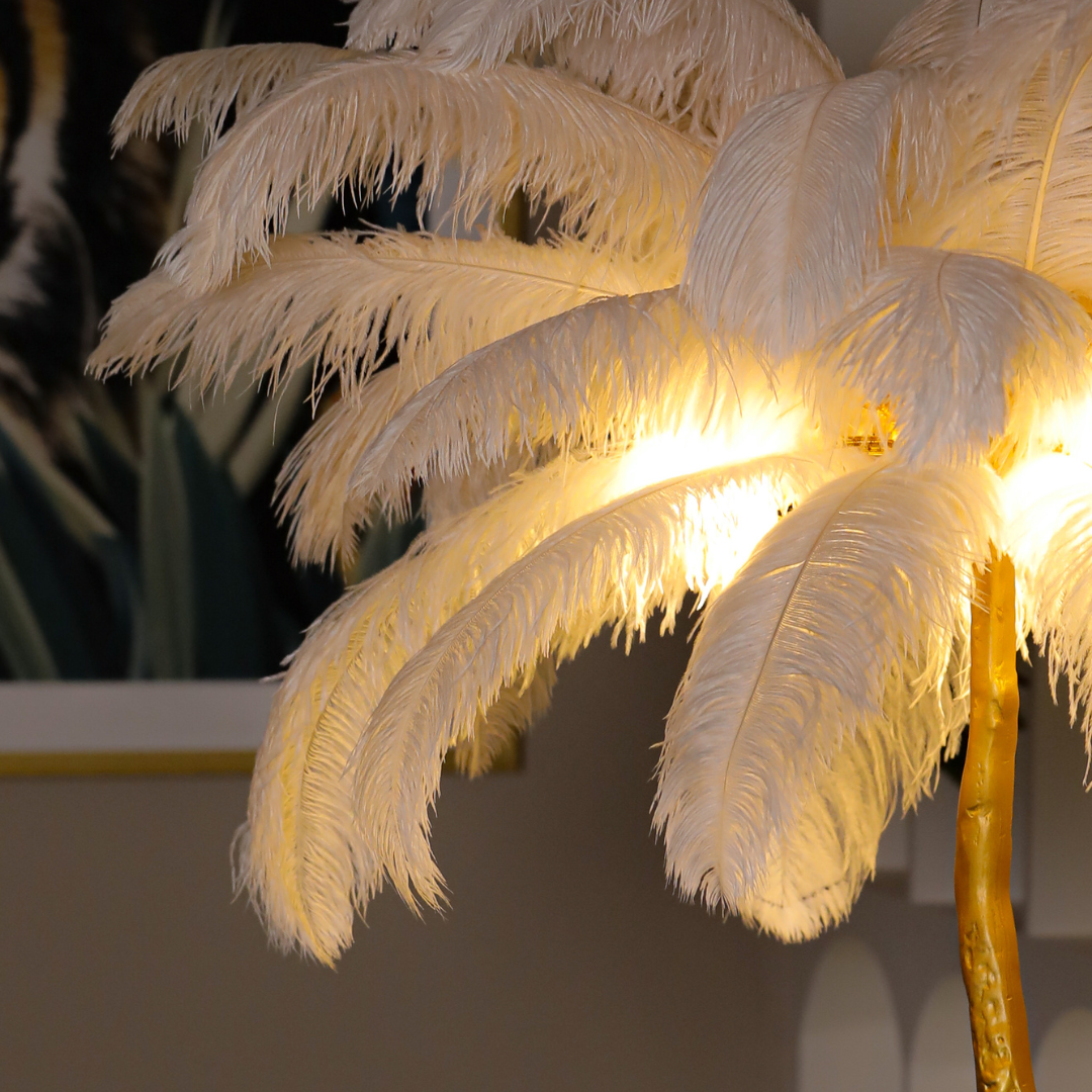 Feather Floor Lamp | Ivanka Lumiere