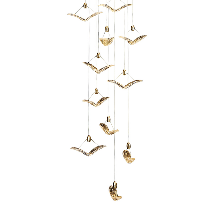 Heavenly Flock Round Double Height Chandelier | Ivanka Lumiere