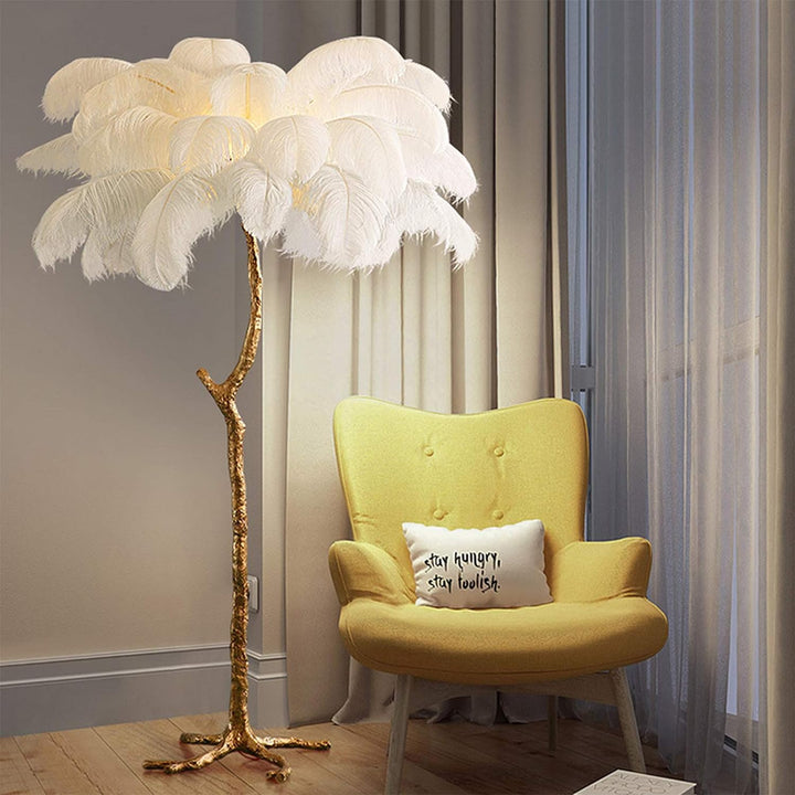 Feather Floor Lamp | Ivanka Lumiere