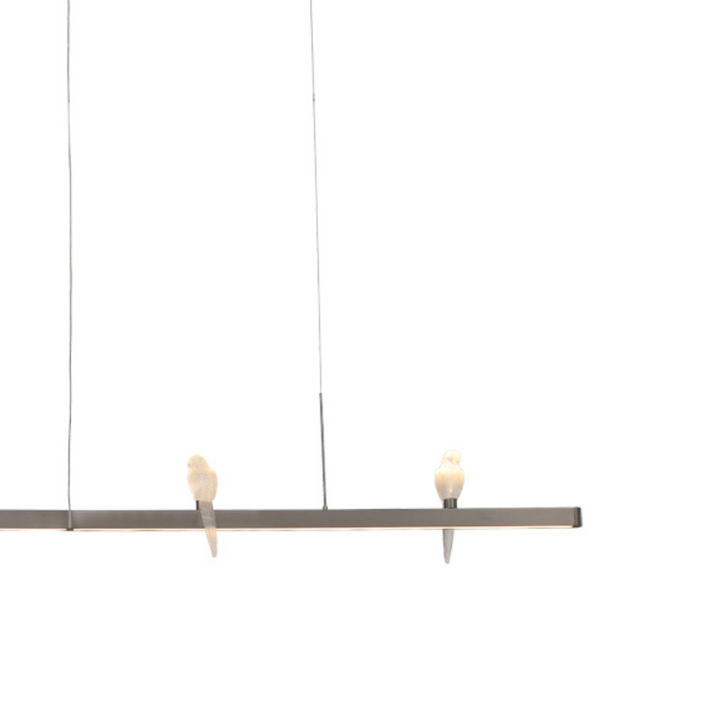 Regal Parrot Glow Linear Chandelier | Ivanka Lumiere