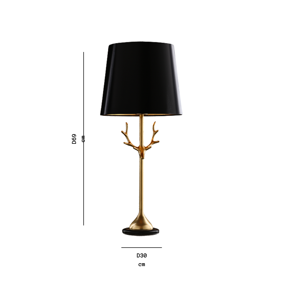 Horn Table Lamp | Ivanka Lumiere