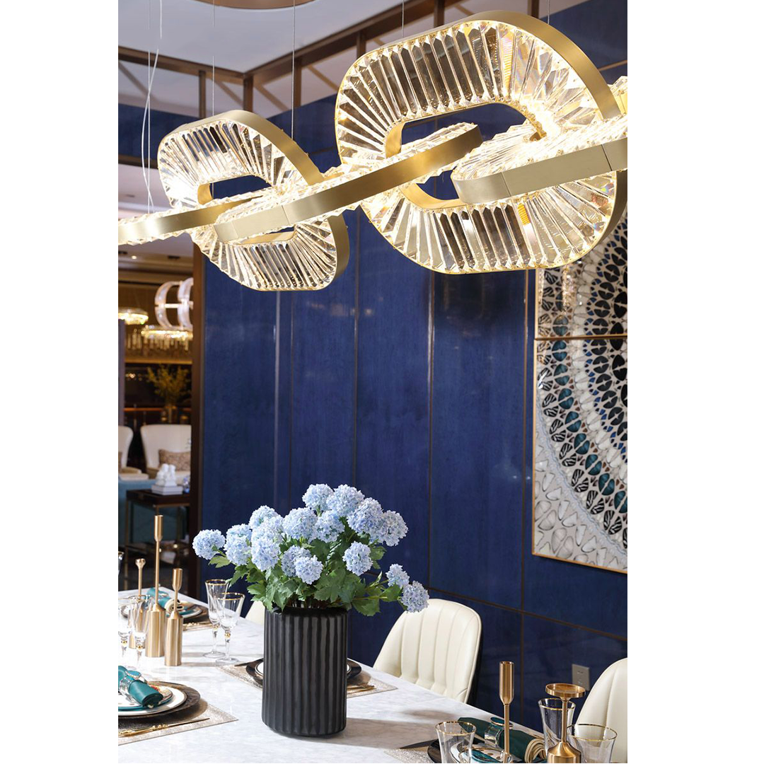 Linked Rings Grand Chandelier | Ivanka Lumiere