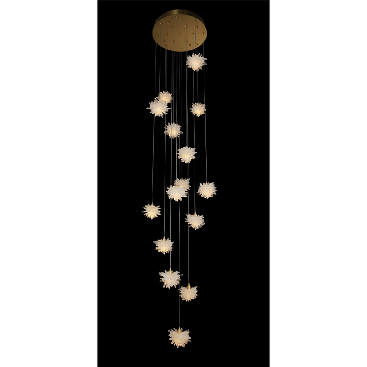 Stellar Star Double Height Chandelier | Ivanka Lumiere