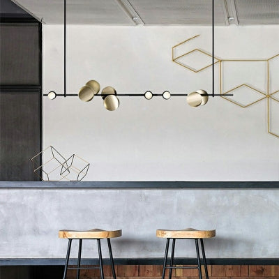 Typography Linear Chandelier | Ivanka Lumiere