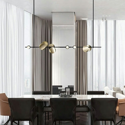 Typography Linear Chandelier | Ivanka Lumiere