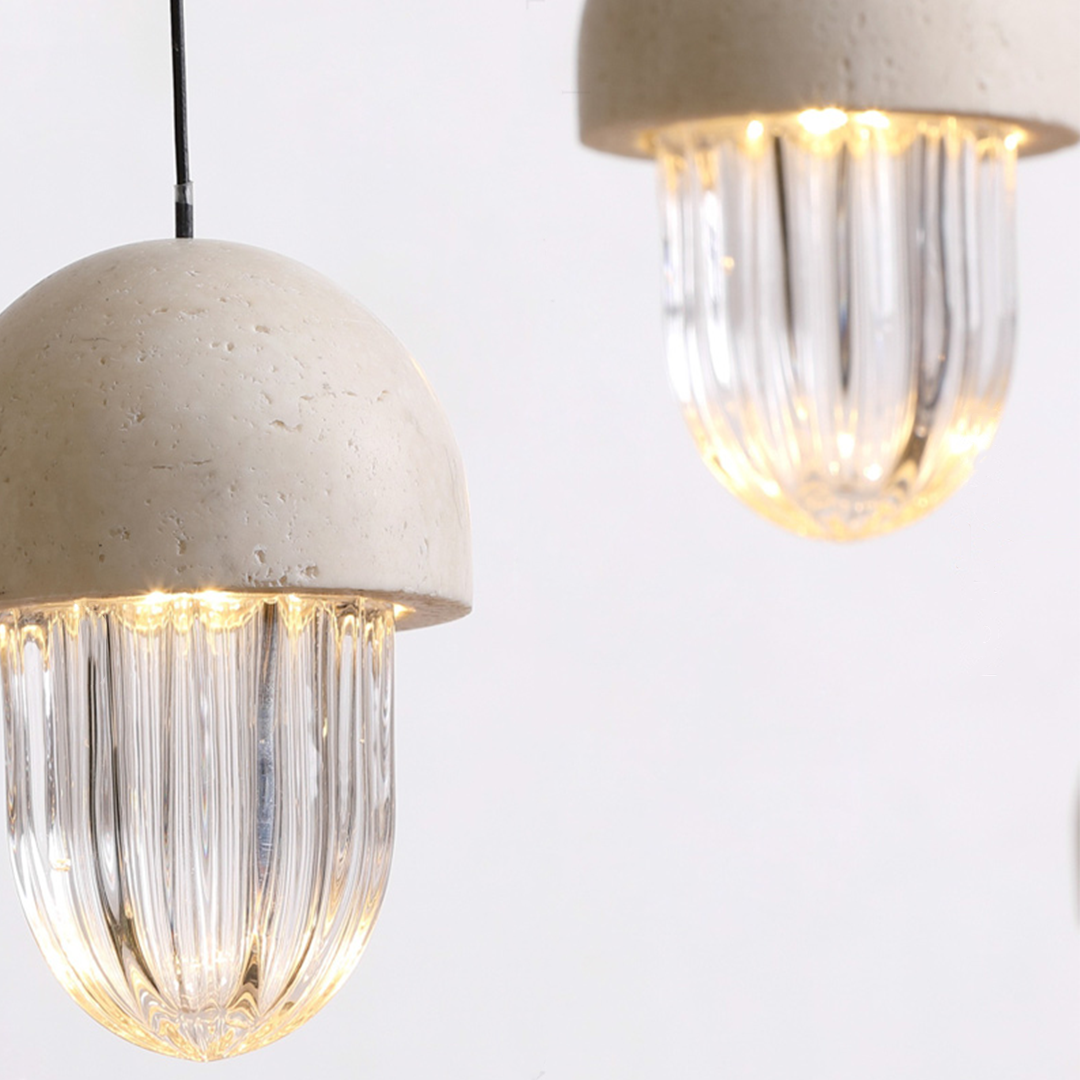 Concrete Dome Pendants | Ivanka Lumiere