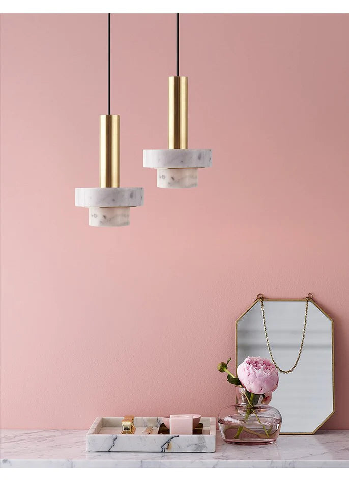 Terrazzo Torch Pendant Light | Ivanka Lumiere