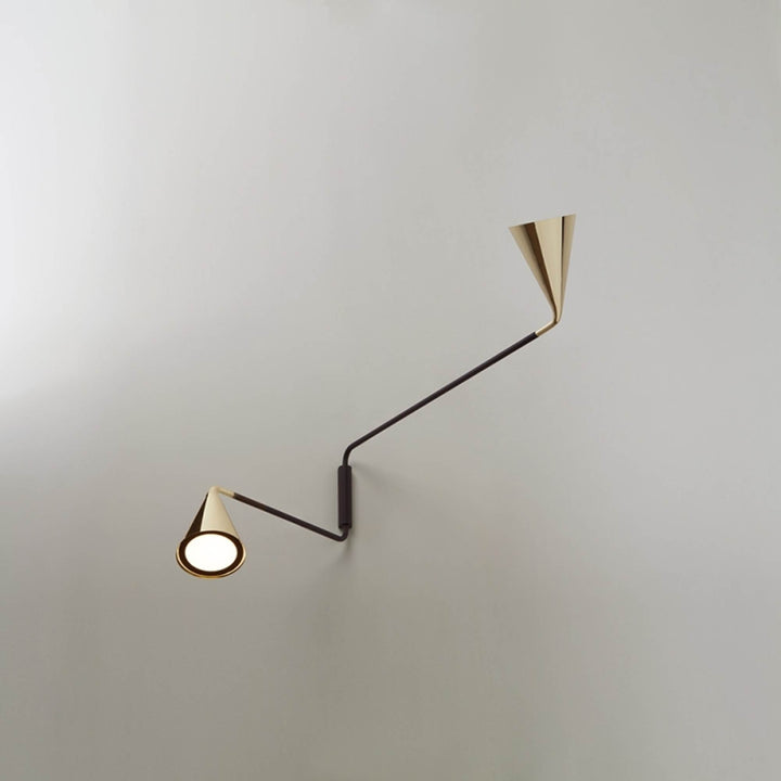 Dual Shape Up Wall Light| Ivanka Lumiere