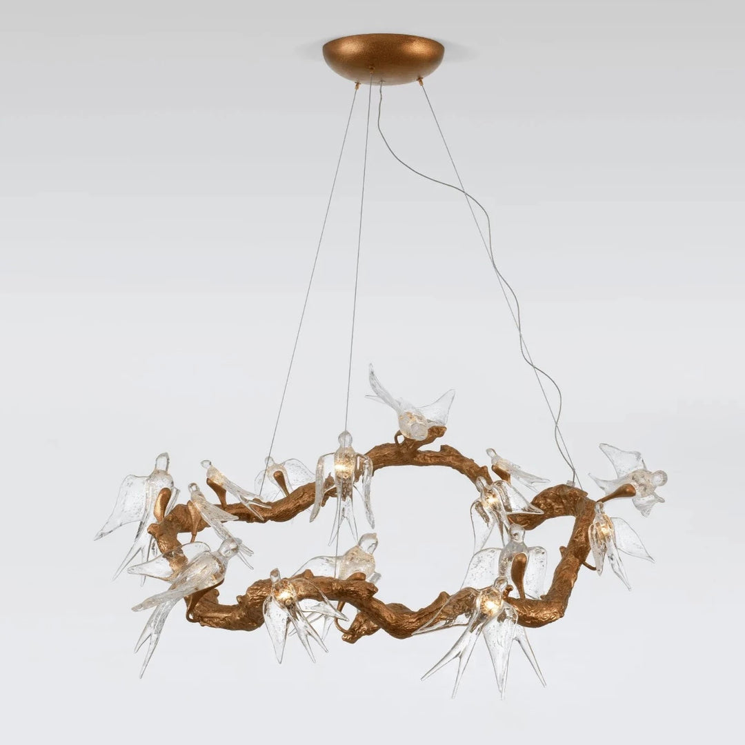 Hirundo Rustica Ring Chandelier | Ivanka Lumiere