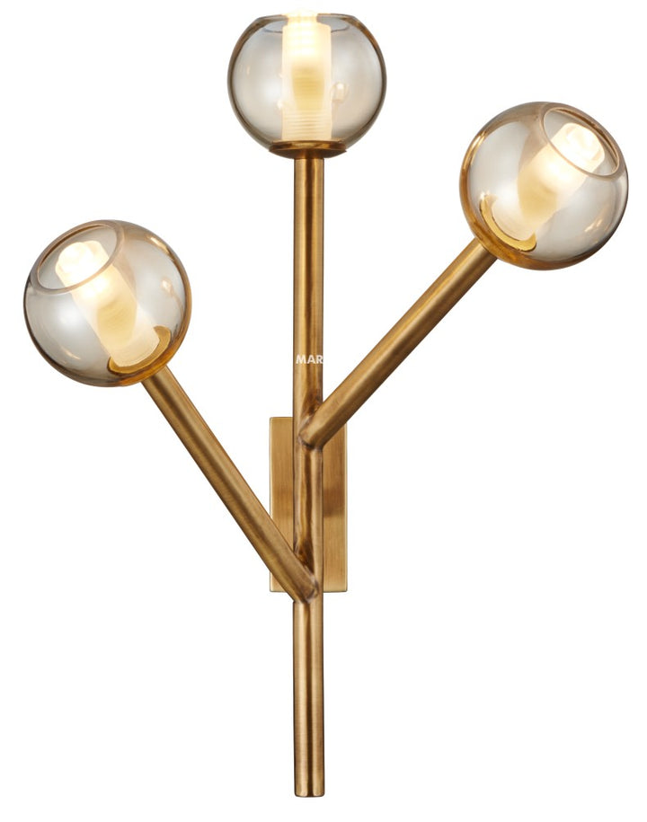 Triple Mashal Wall Light | Ivanka Lumiere