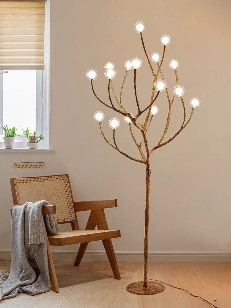 Rustic Tree Branch Floor Lamp | Ivanka Lumiere