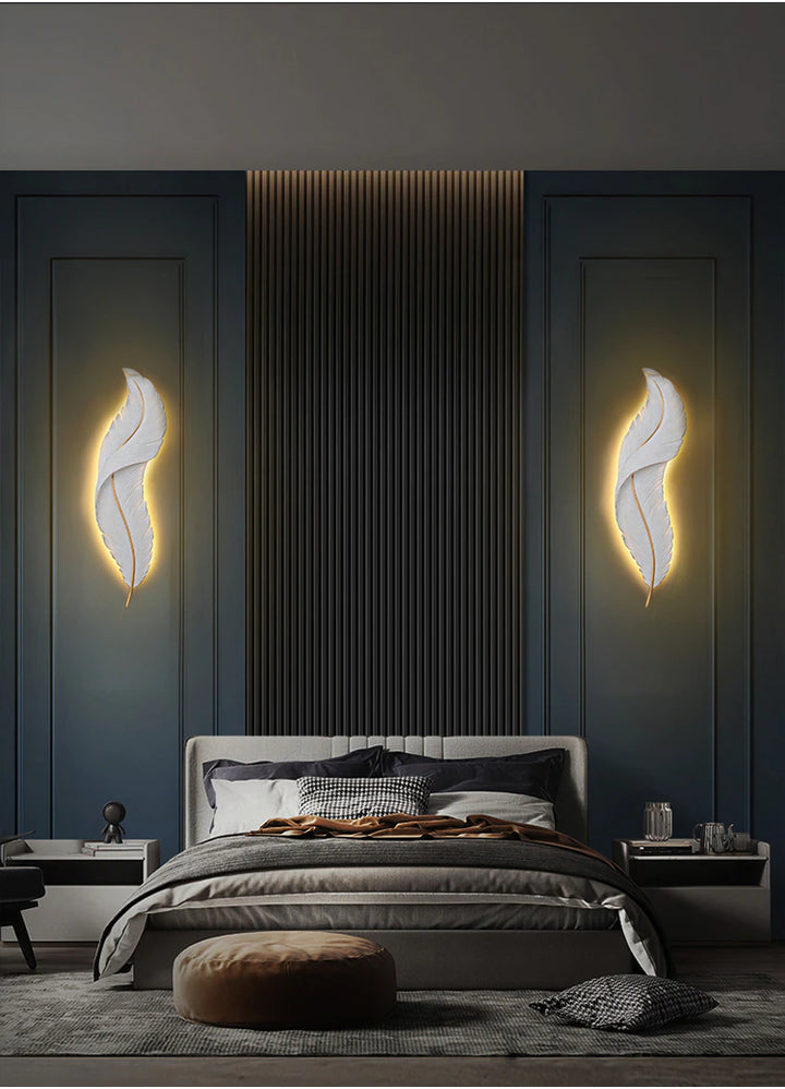 Feather Wall Light | Ivanka Lumiere