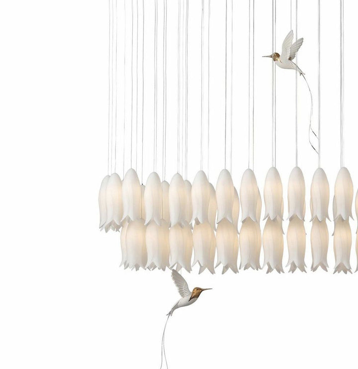 Blooming Buds Linear Chandelier | Ivanka Lumiere