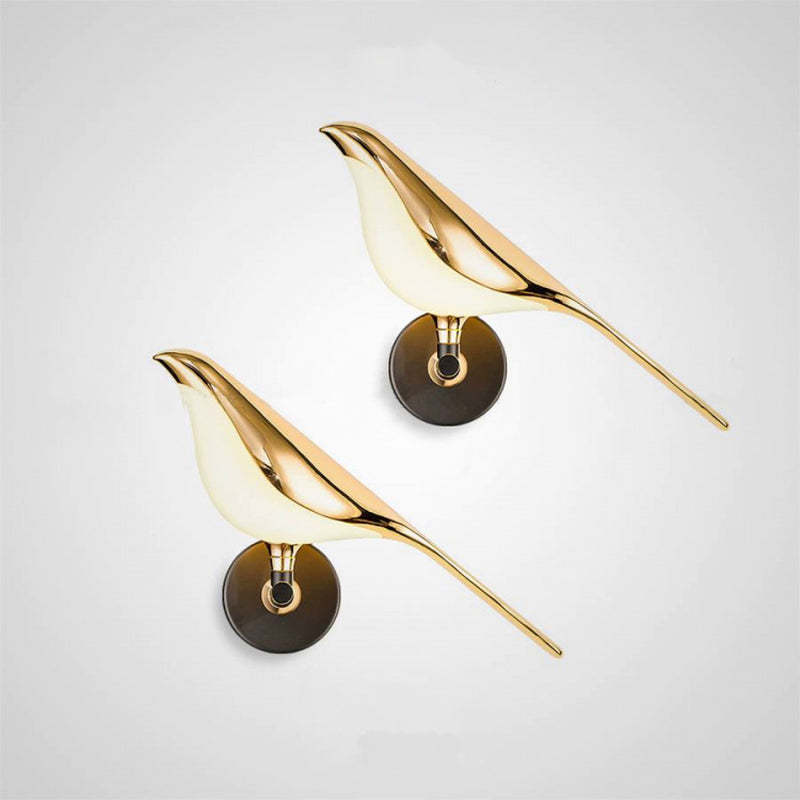 Golden Bird Wall Light | Ivanka Lumiere