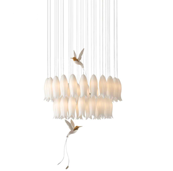 Blooming Buds Circular Chandelier | Ivanka Lumiere