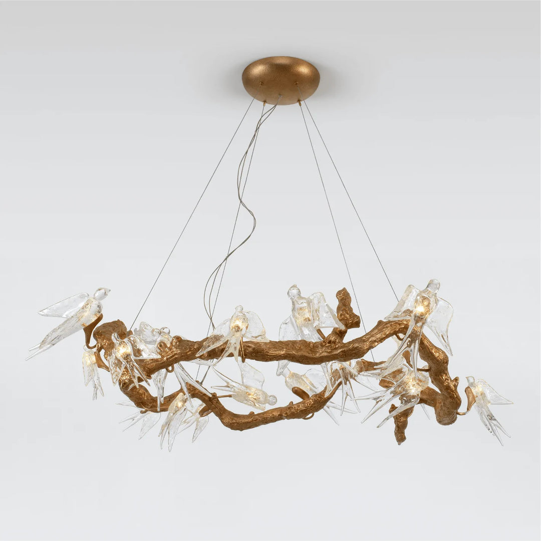 Hirundo Rustica Ring Chandelier | Ivanka Lumiere