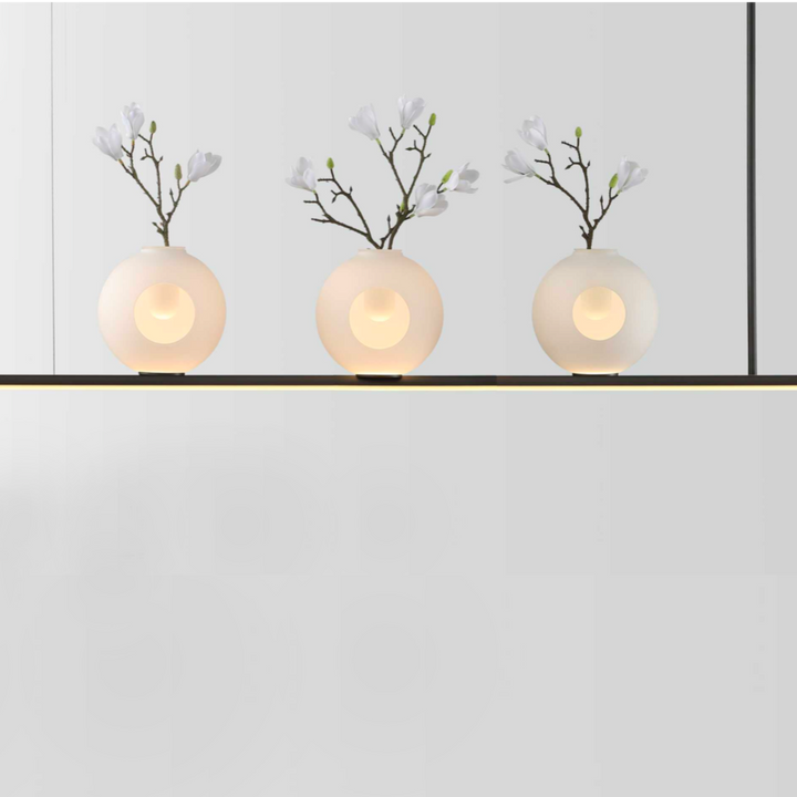 Glowing  Vase Triplets Pendant | Ivanka Lumiere